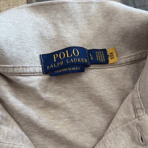Polo by Ralph Lauren Tan Short Sleeve Polo - Picture 2 of 6